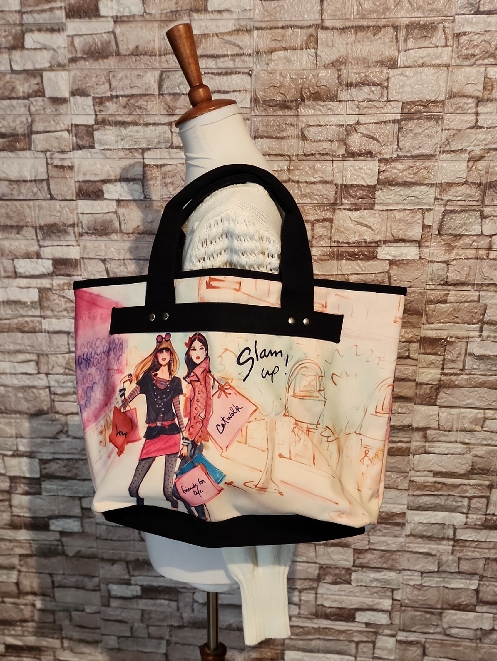 Glam Up Fashion Tote  Bag
